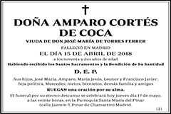 Amparo Cortés de Coca